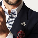 Quadrate Lapel Pin